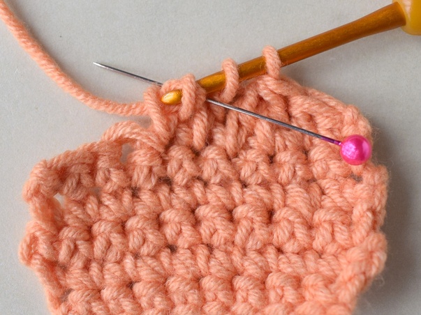 Hilfeseitenbild für 'Einfache Stäbchen zusammen abmaschen'