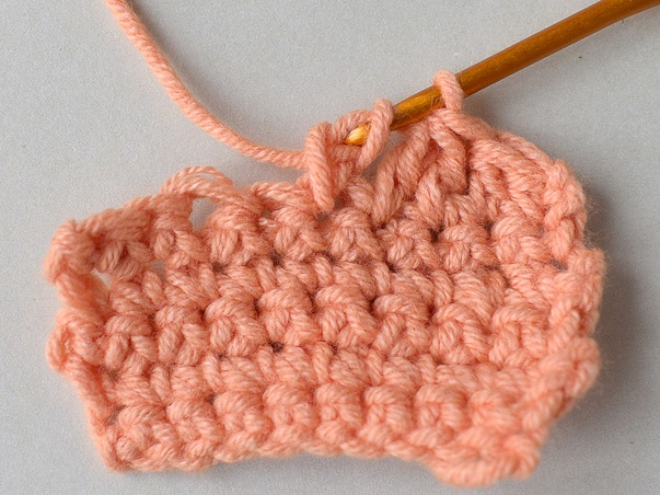 Hilfeseitenbild für 'Einfache Stäbchen zusammen abmaschen'