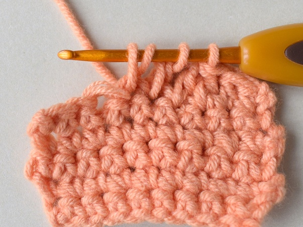 Hilfeseitenbild für 'Einfache Stäbchen zusammen abmaschen'