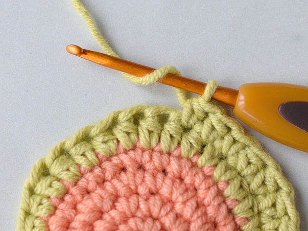 Hilfeseitenbild für 'Halbe Stäbchen zusammen abmaschen'