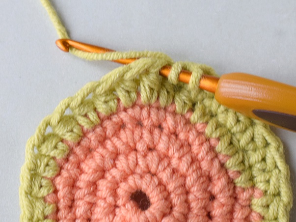 Hilfeseitenbild für 'Halbe Stäbchen zusammen abmaschen'