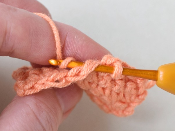 Hilfeseitenbild für 'Schlaufen mit festen Maschen'