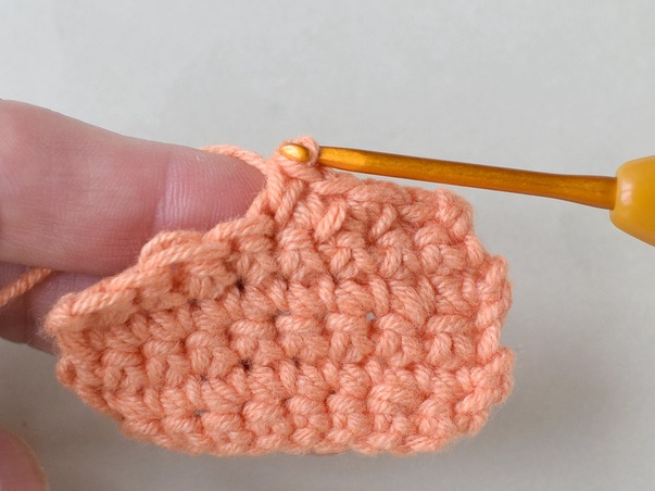 Hilfeseitenbild für 'Schlaufen mit festen Maschen'